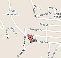 Sketch map location for Active Learning Child Care 