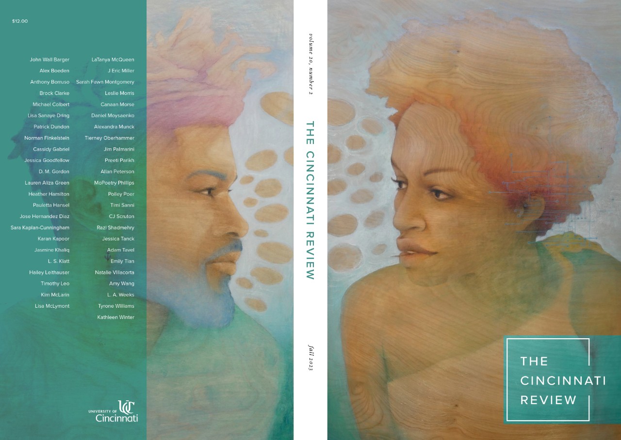 Cover of Fall 2023 issue of The Cincinnati Review