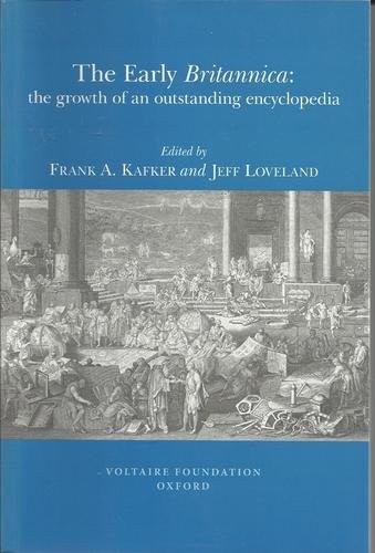 The Early Britannica: the growth of an outstanding encyclopedia