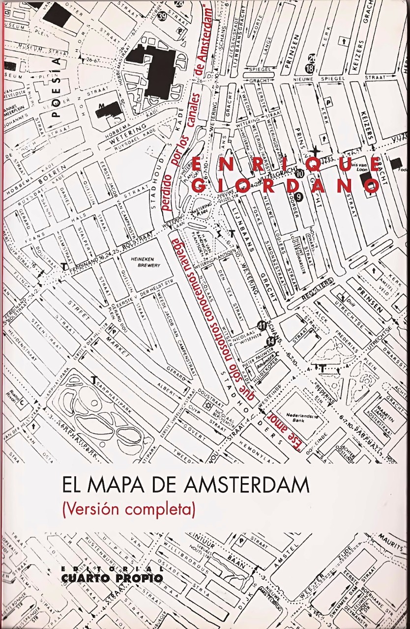 Cover of "El mapa de amsterdam"