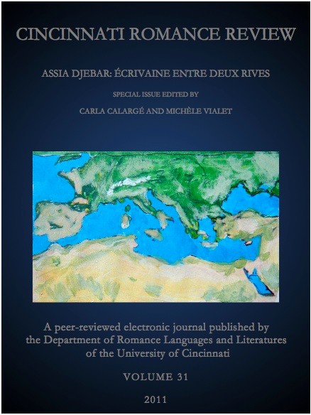 Cover of "Assia Djebar: Écrivaine entre deux rives"