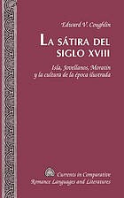 Cover of "La satira del siglo XVIII."