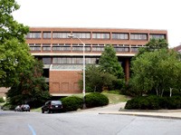 View of a building Geo-Phys from Clifton Ct.