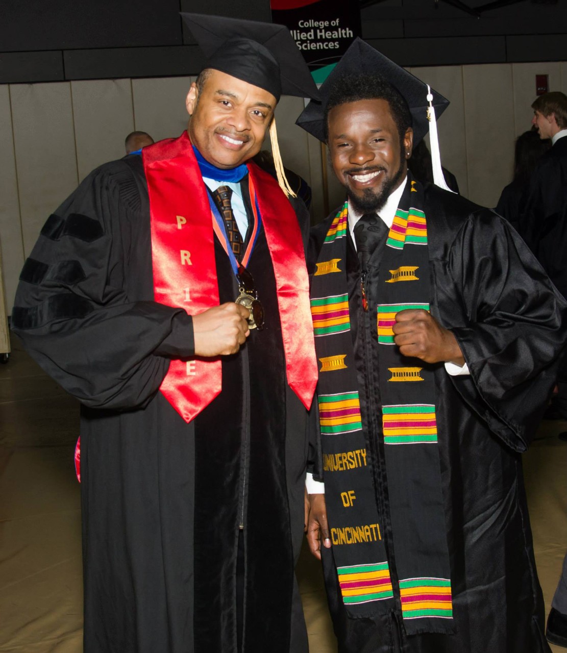 Kenneth Ghee and graduate