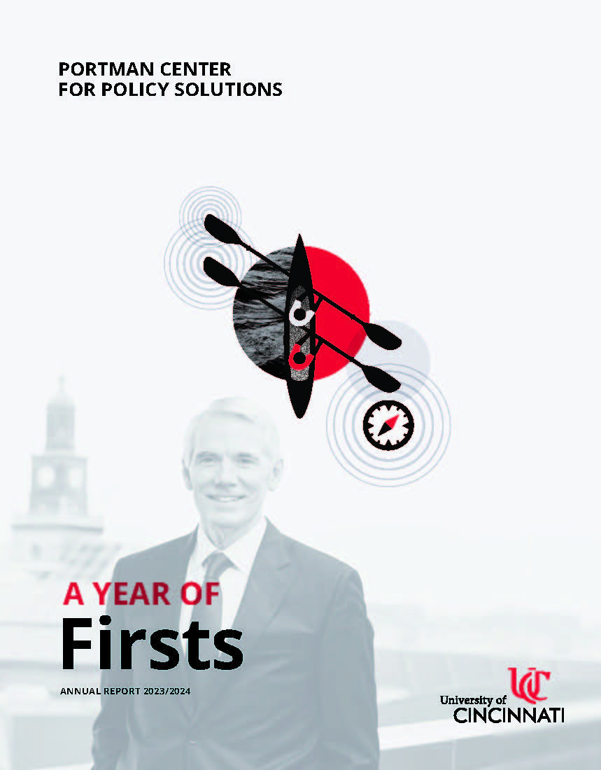 Cover image of Portman Center 2023-24 annual report