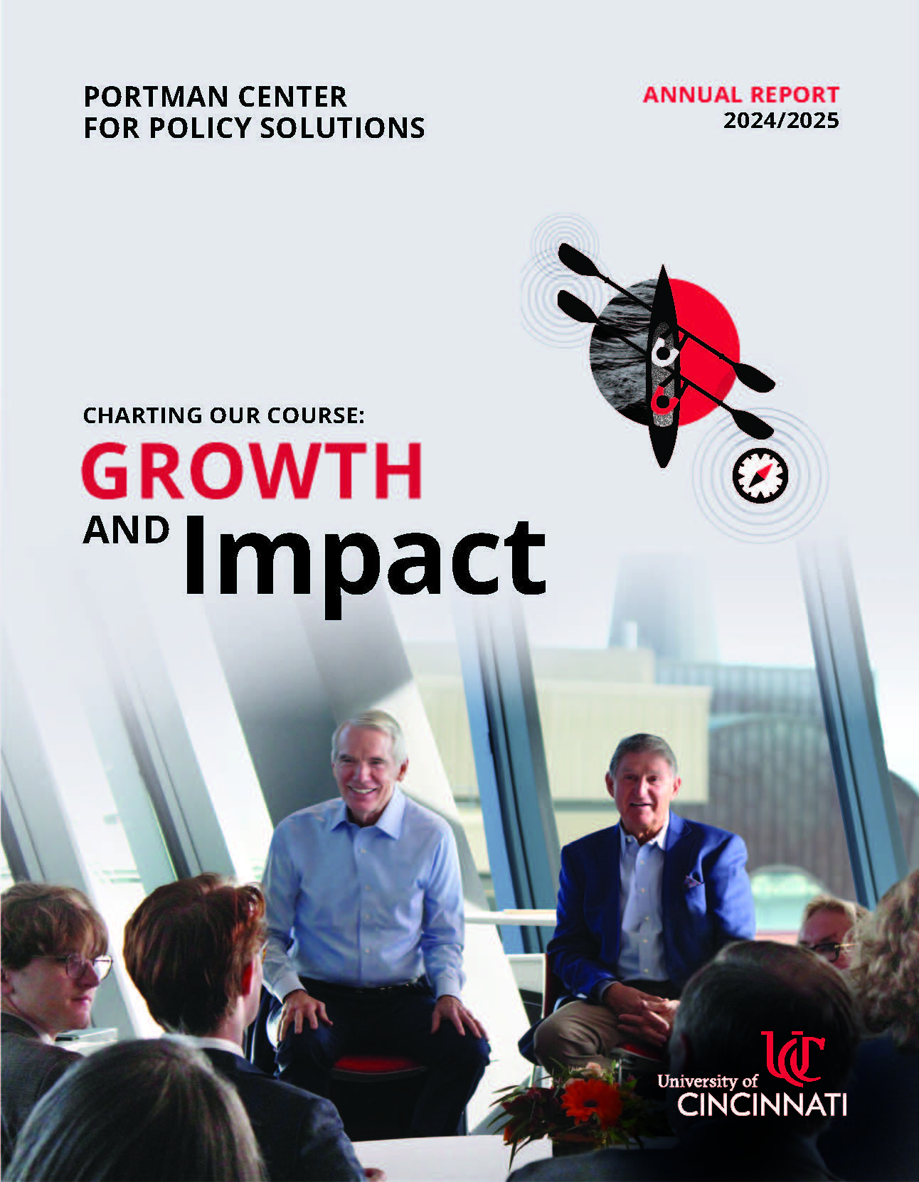 Cover image of Portman Center 2024-25 annual report